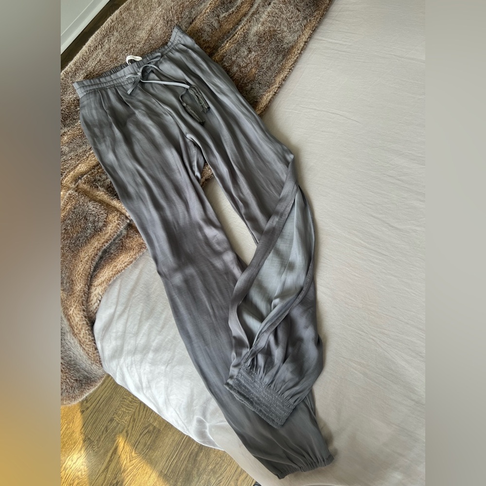 Mustard Seed Silky Split-Side Jogger